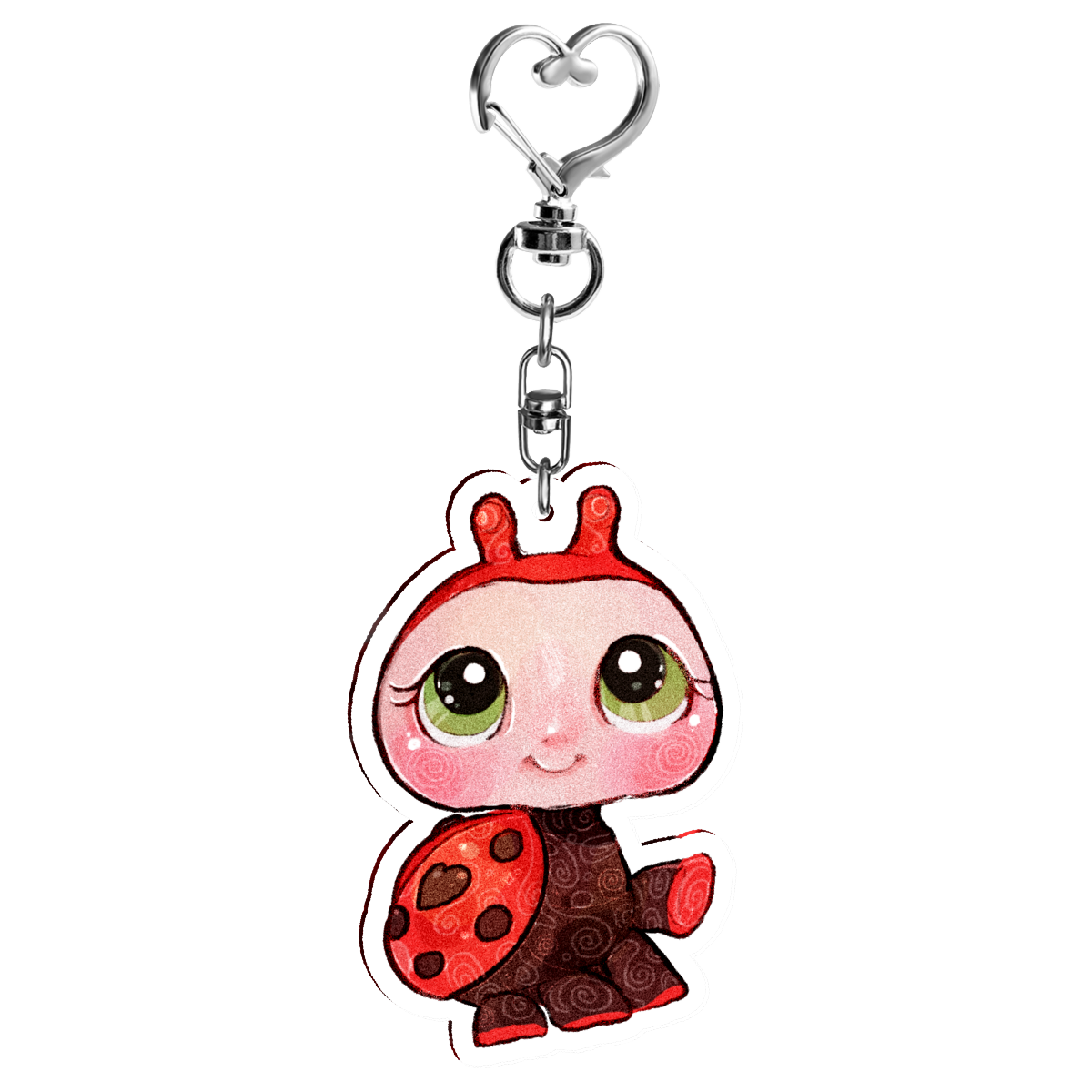 ladybug lps keychain (PREORDER)