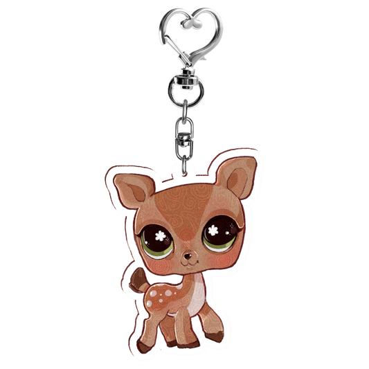 deer lps keychain (PREORDER)
