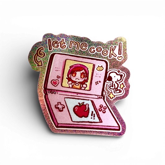 let me cook! sticker